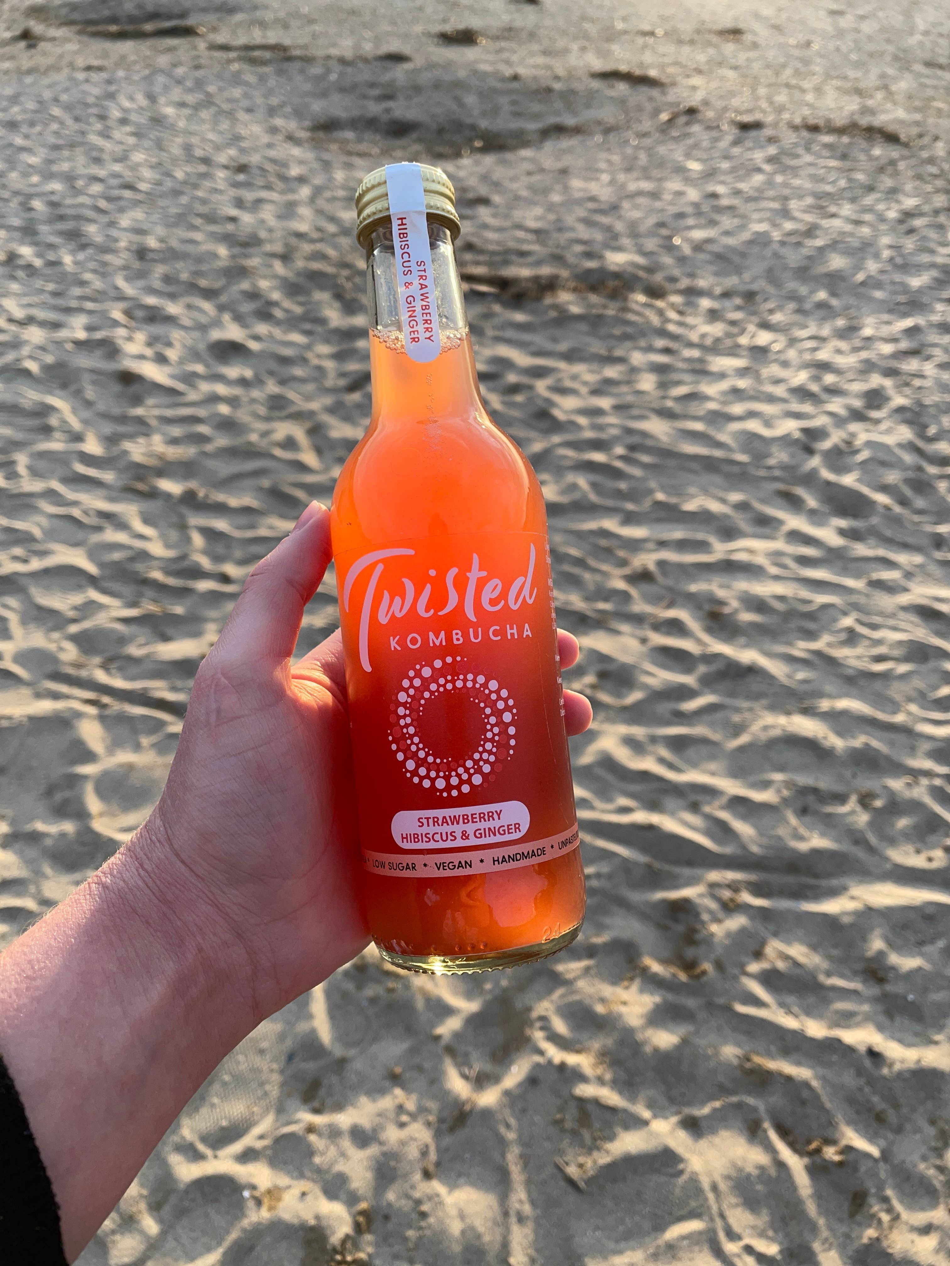 Twisted Kombucha – wholesale Kombucha – Twisted Kombucha - Strawberry, Hibiscus & Ginger6