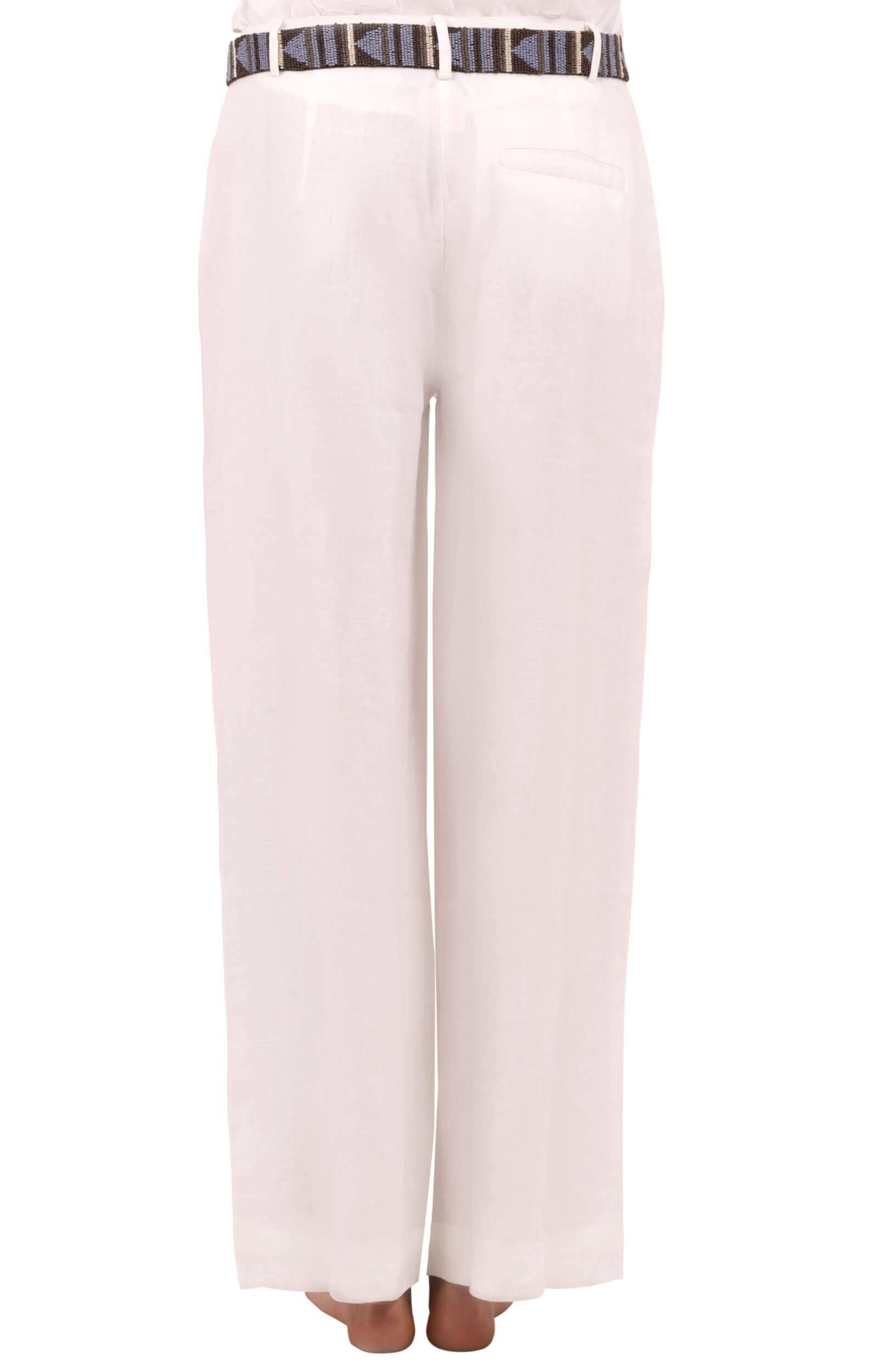 Gretchen Scott LLC - Wholesale Pants - Women's - Bacall Linen Trousers - La Di Da2