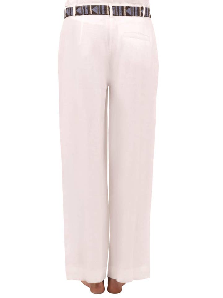 Gretchen Scott LLC – wholesale Pants – Women's – Bacall Linen Trousers - La Di Da2