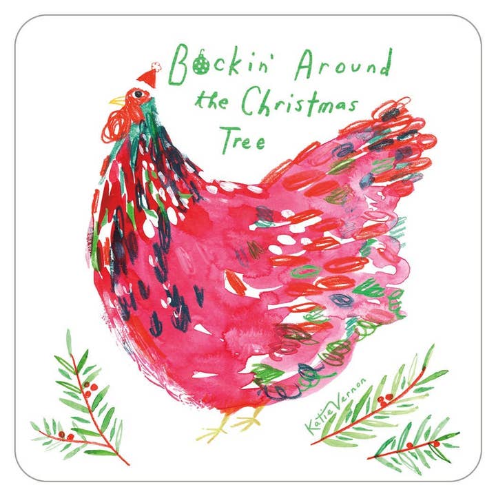 Bockin' Around Coaster met folie voor wholesale door On The Bright Side