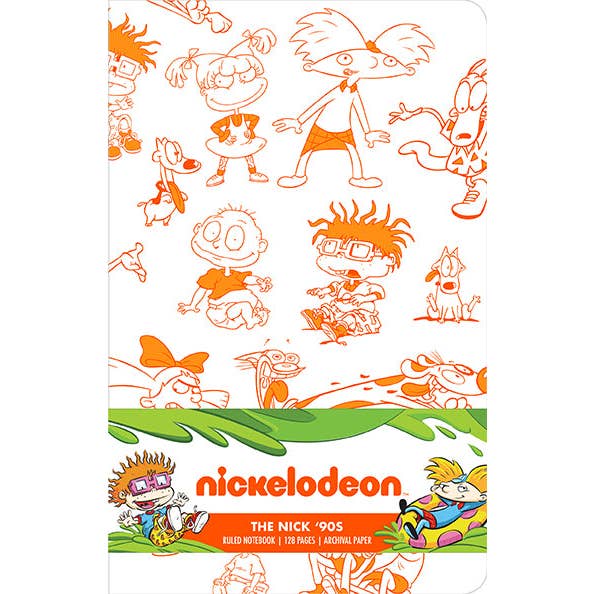 The Nick '90s Ruled Notebook for wholesale by Insight Editions - #1 Pop Culture Publisher