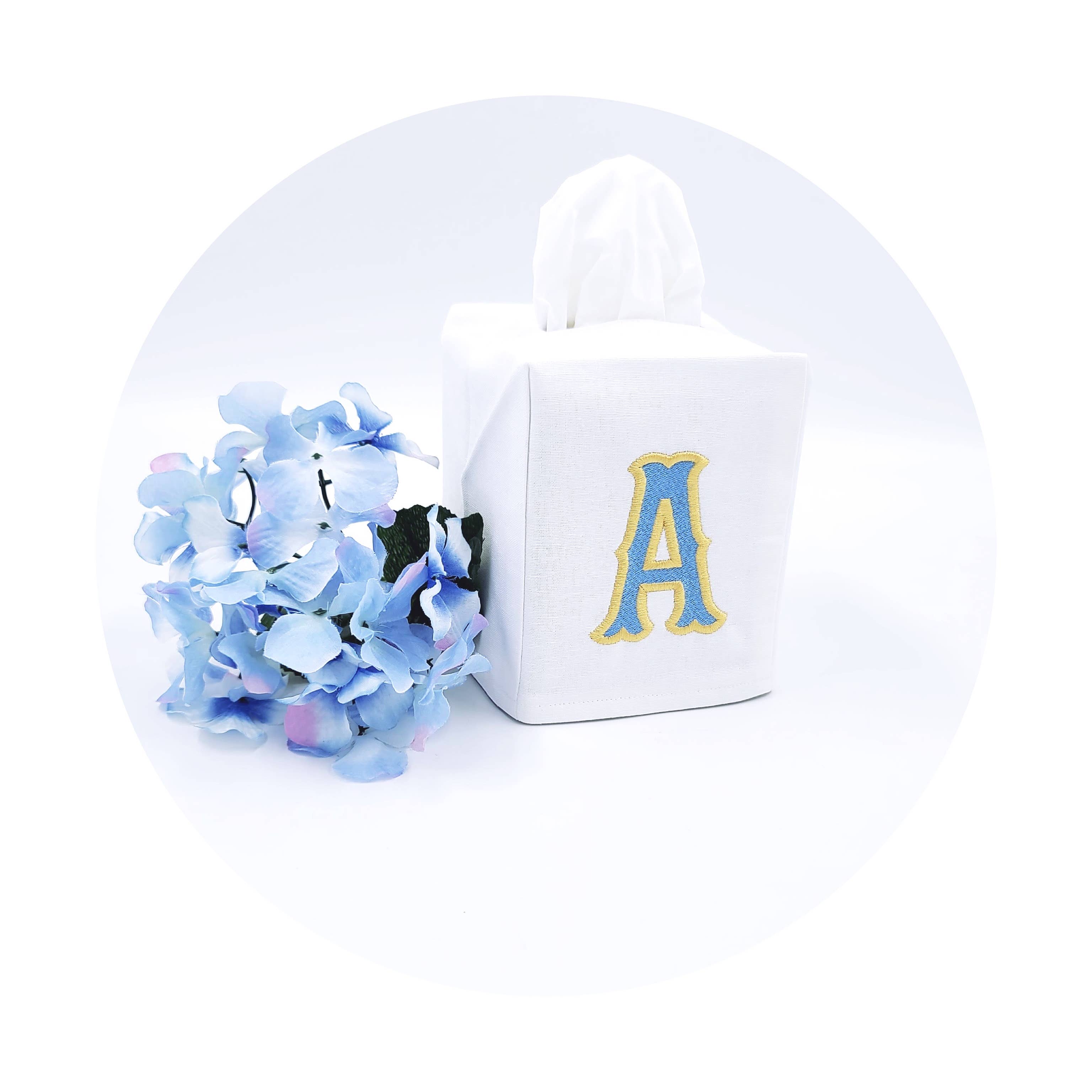 THE ROYALTY COLLECTION - Wholesale Tissue Box - Linen Blend Tissue Box Cover