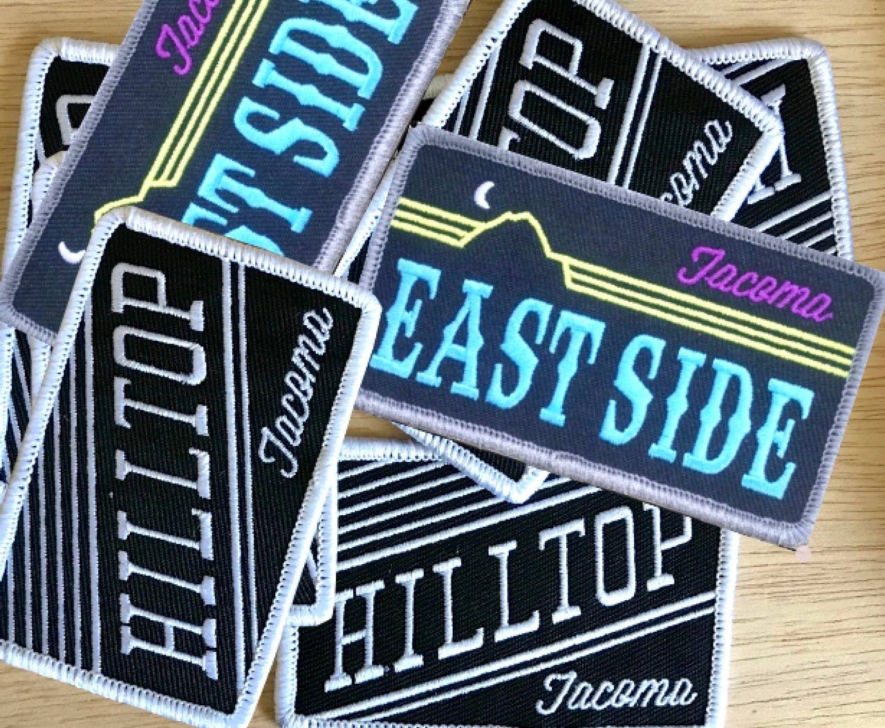 Sweetpea and Boy - Wholesale Patch - Eastside Tacoma iron on patch2