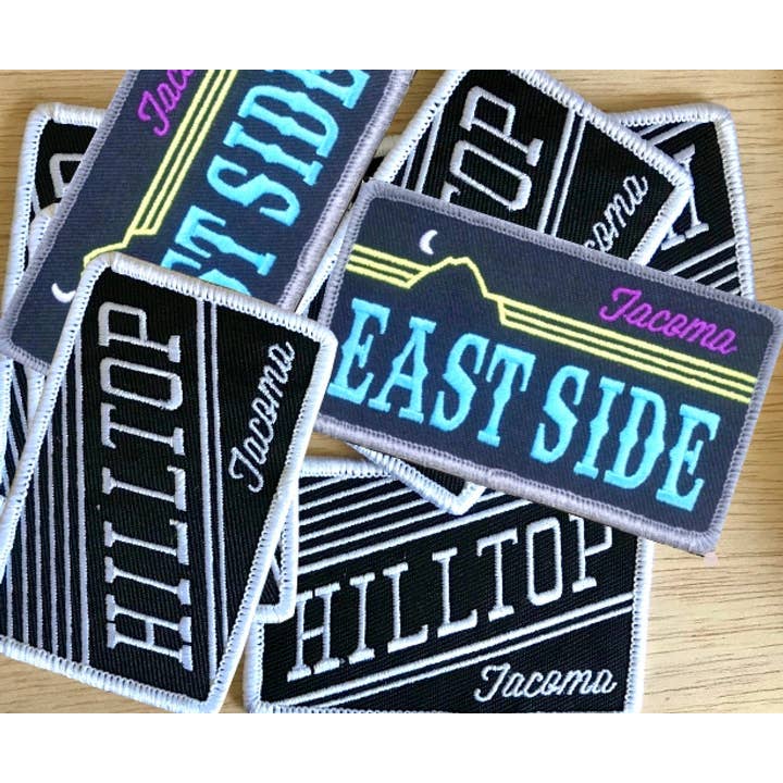 Sweetpea and Boy - Wholesale Patch - Eastside Tacoma iron on patch2