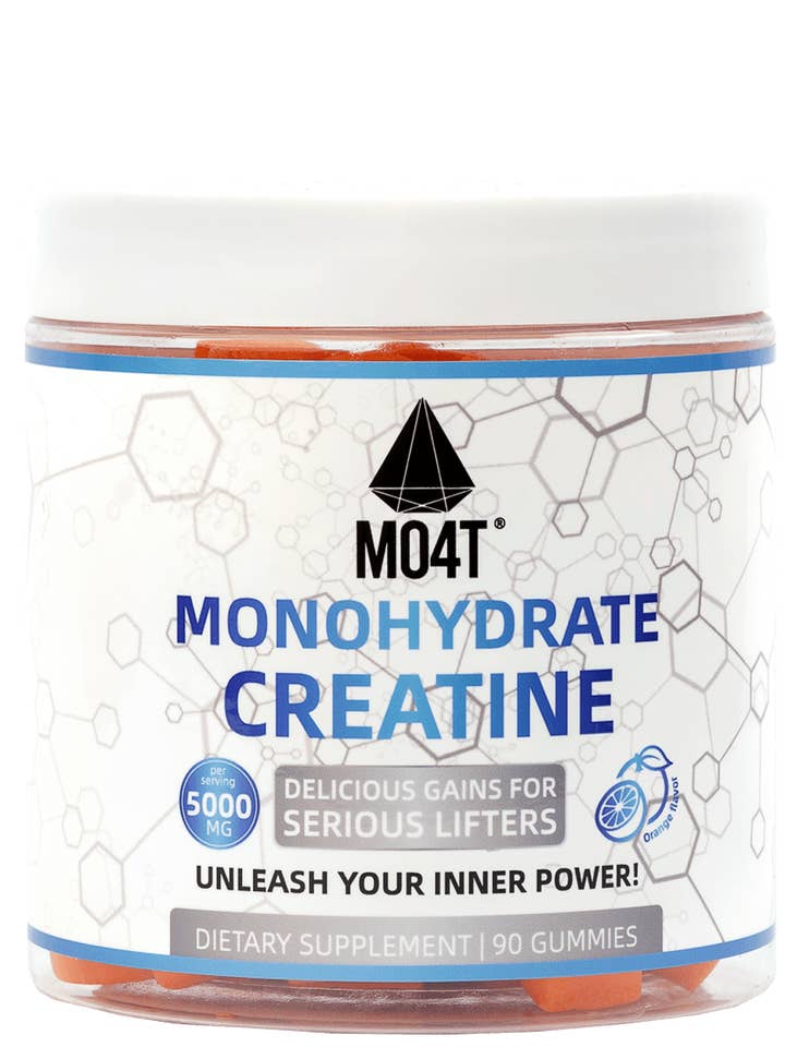 Creatine Monohydrate Gummies (Orange Flavor) for wholesale by MO4T