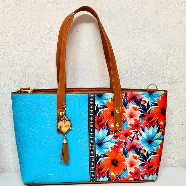 GMCE Global Trading, LLC - Wholesale Tote Bag - Unisex - Handmade Mexican Purse-Tote Bag Variety Of Colors2