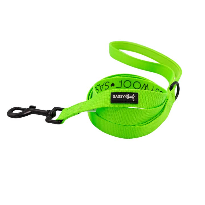 SASSY WOOF - Wholesale Pet Leash - Dog - Dog Leash - Neon Green