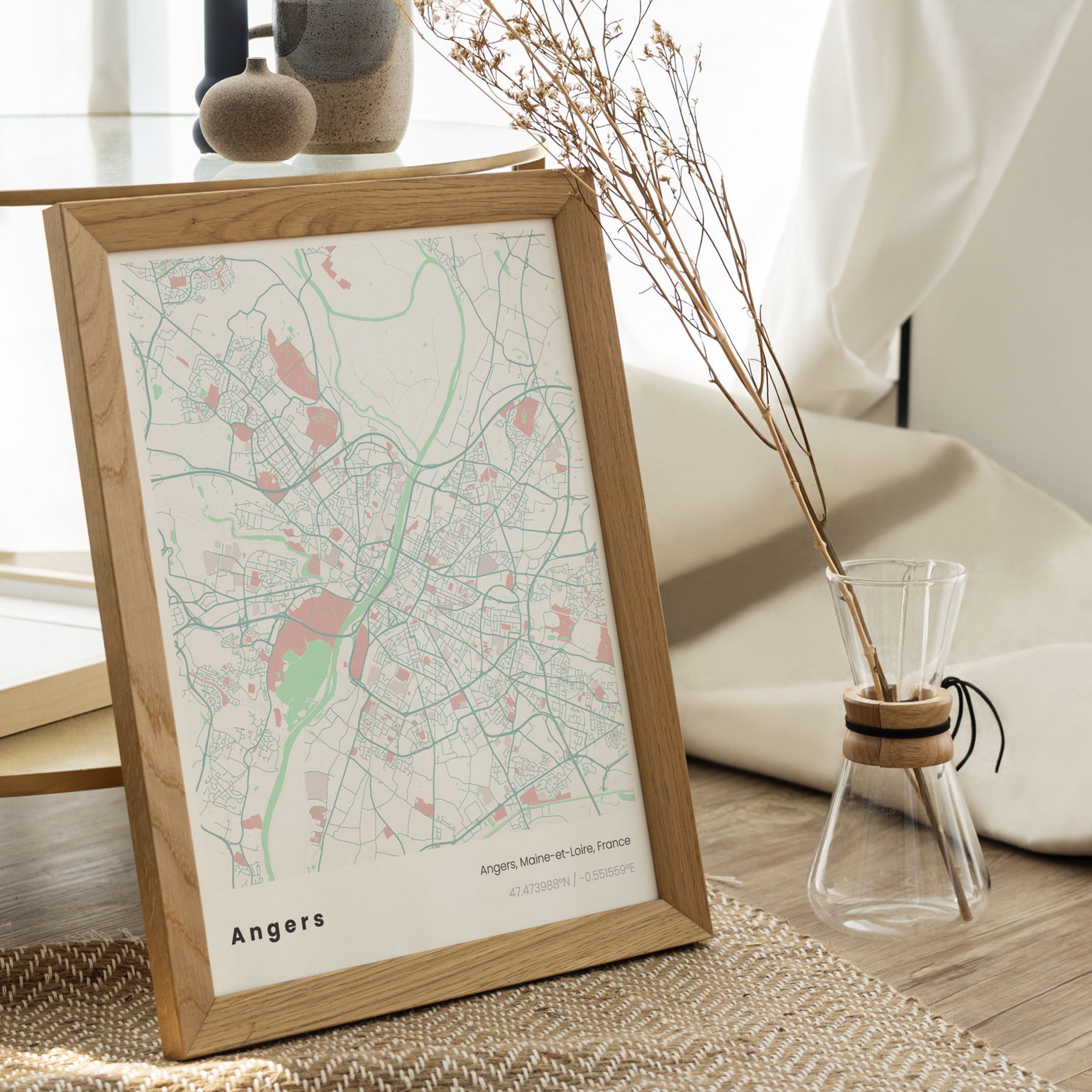 Paperoad - Wholesale Poster - City poster - Angers1