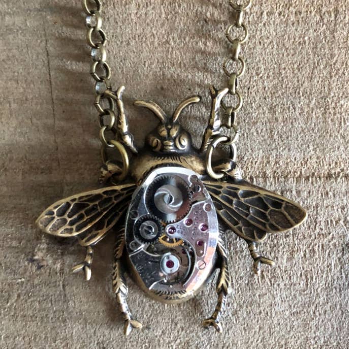 Bee Movement Necklace for wholesale by Lorraine Frances Jewelry