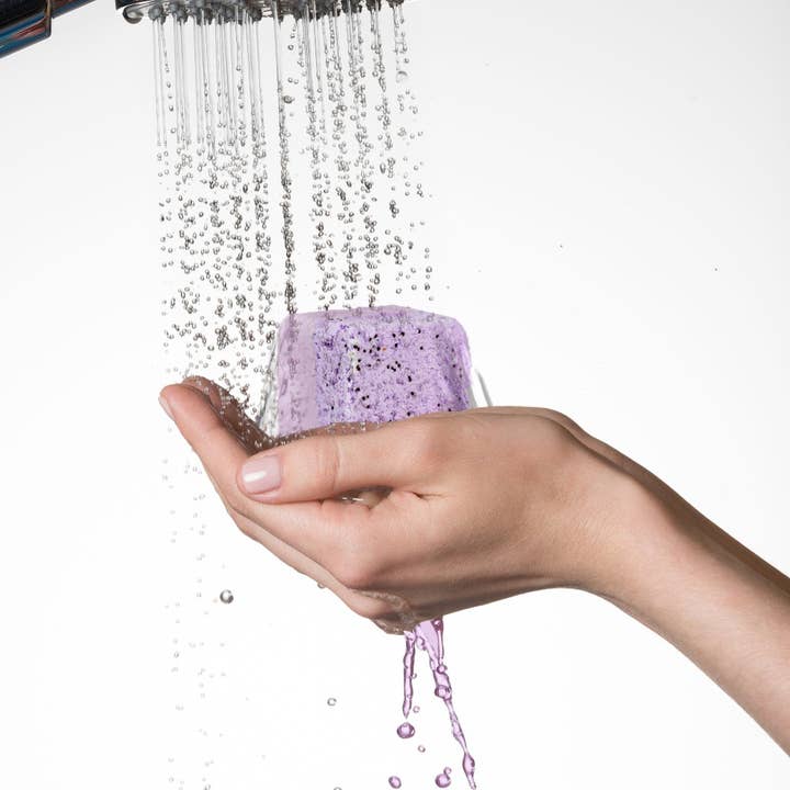 Lizush - Wholesale Bath Bomb/Fizz - Natural Heart shaped bath bomb- Lavender scented - Vegan7