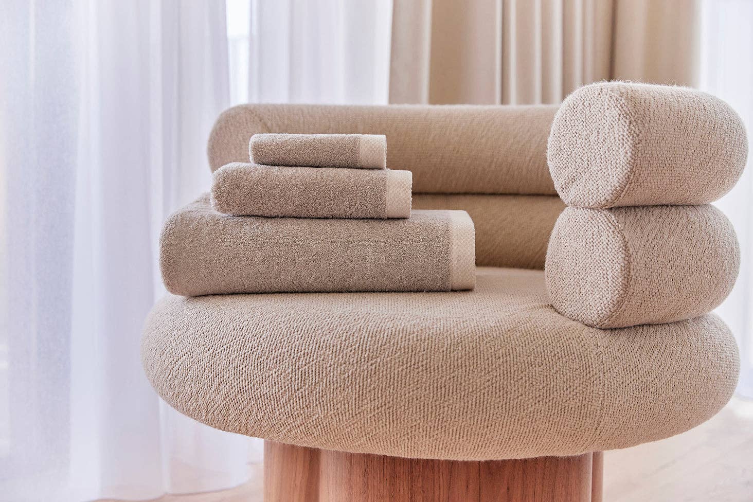 Torres Novas - Wholesale Bath Towel - Toalhas de Banho de Algodão Reciclado e Orgânico Cinza3