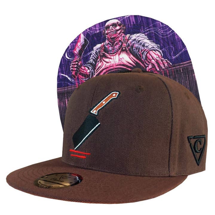 The Butcher Snapback - Marrone per la vendita all'ingrosso da parte di Capiche
