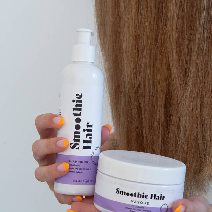 Smoothie Hair – wholesale Shampoo & conditioner set – Shampoo & Hair mask - honey & caviar extract1