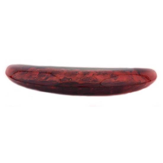 Half Moon Red Automatic Barrette 7241 for wholesale by CARAVAN J NAHON IMPORT