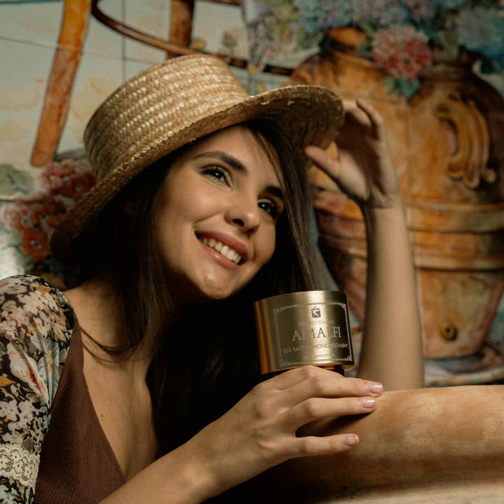 BouquetItaliano – wholesale Jar/filled candle – Amalfi Luxury Scented Candle – Italian Coastal Inspired53