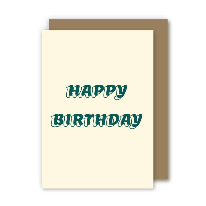 'Happy Birthday' Card for wholesale by Emma Stewart