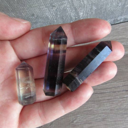 Keystone Crystals - Wholesale Spiritual Stone/Crystal - Small Gemstone Obelisk Points for Wire Wrapping or Gridding25