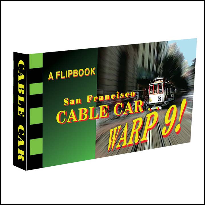 Cable Car Warp 9 Flipbook for wholesale by Fliptomania