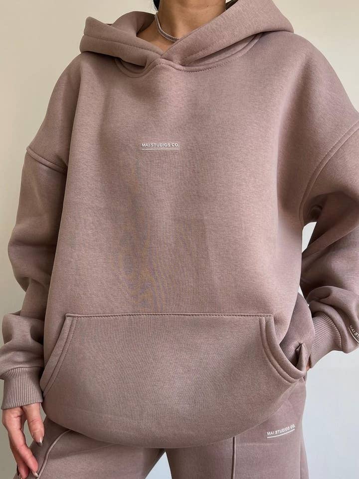 Lily Clothing - Wholesale Top & Pant Set (NOT Loungewear) - Women's - FLEECE FASHION THICK PANTS SPORT TWO-PIECE SET13