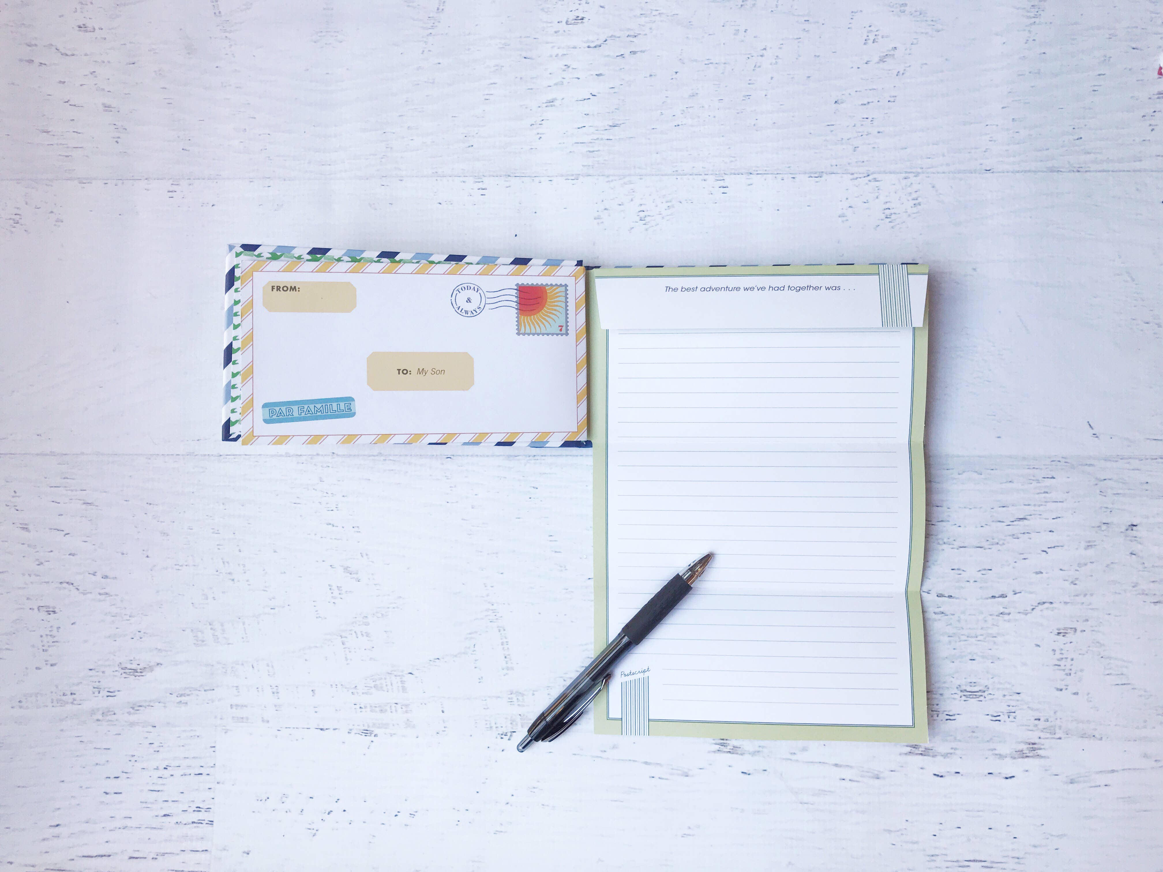 Chronicle Books - Wholesale Stationery/Notecard Set - Letters to My Son6