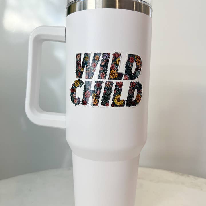Lupine & Lead - Wholesale Sticker - Wild Child Flower Sticker2