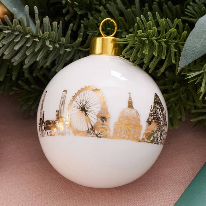 Palla di Natale Tetti di Londra per la vendita all'ingrosso da parte di Victoria Eggs