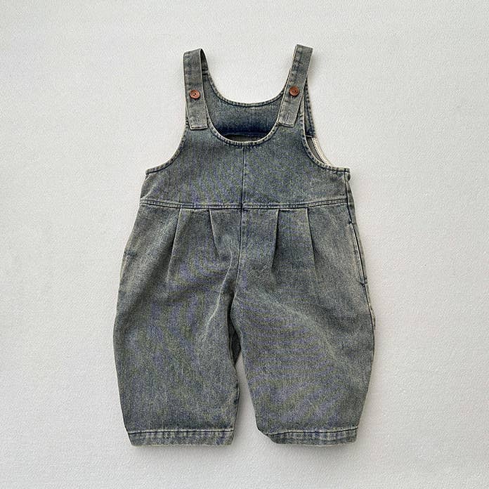 Tuta da cowboy unisex, primavera-autunno, tinta unita per la vendita all'ingrosso da parte di MyKids-USA®