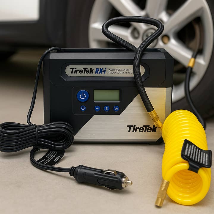 TireTek RX-i Digital Dækpumpe, Auto-luftpumpe for engroshandel hos Salzmann Restwaren GmbH