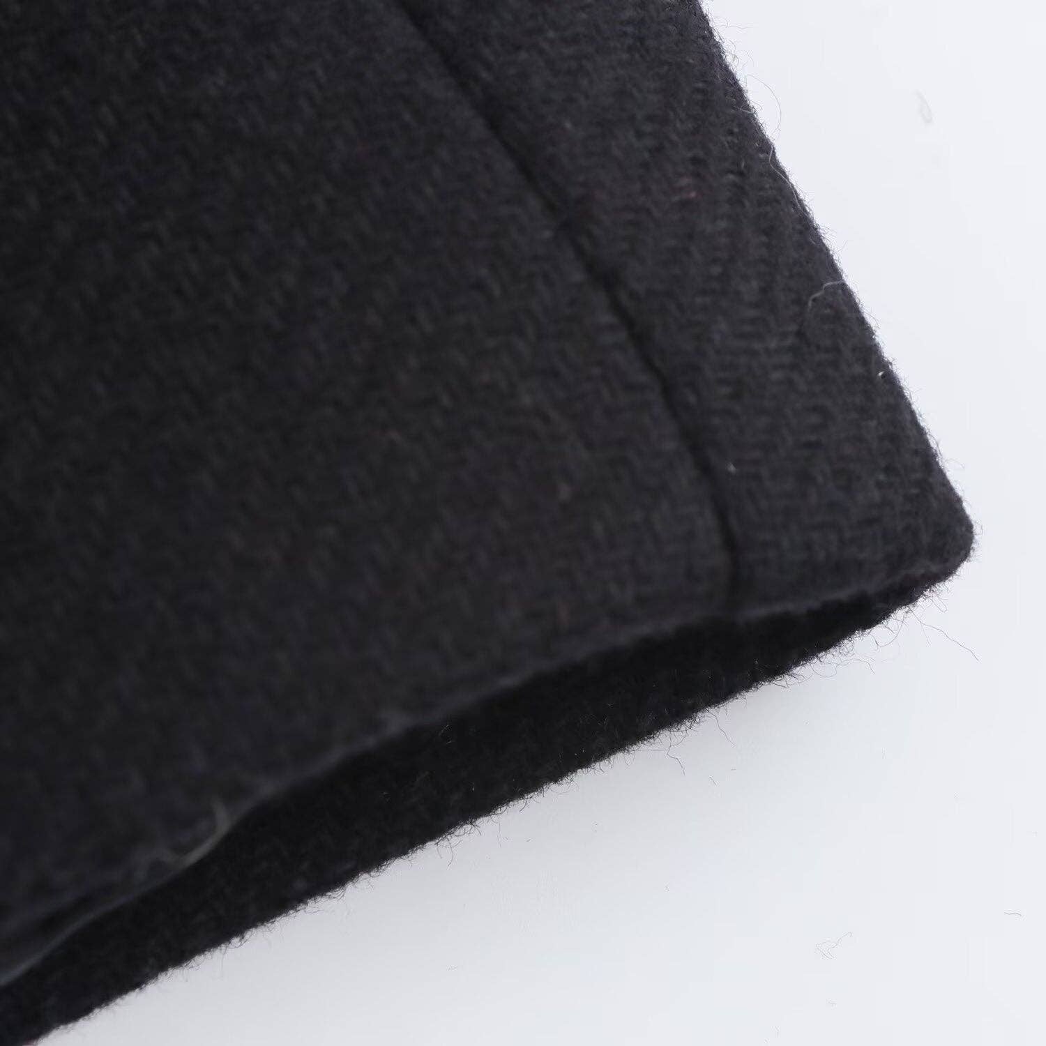 Marayn – wholesale Fur/faux fur coat – Women's – Chic Faux Fur Collar Belted Wool Coat 2025 Spring11