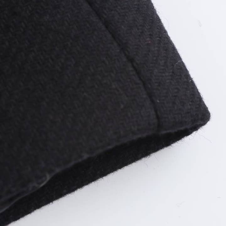 Marayn – wholesale Fur/faux fur coat – Women's – Chic Faux Fur Collar Belted Wool Coat 2025 Spring11