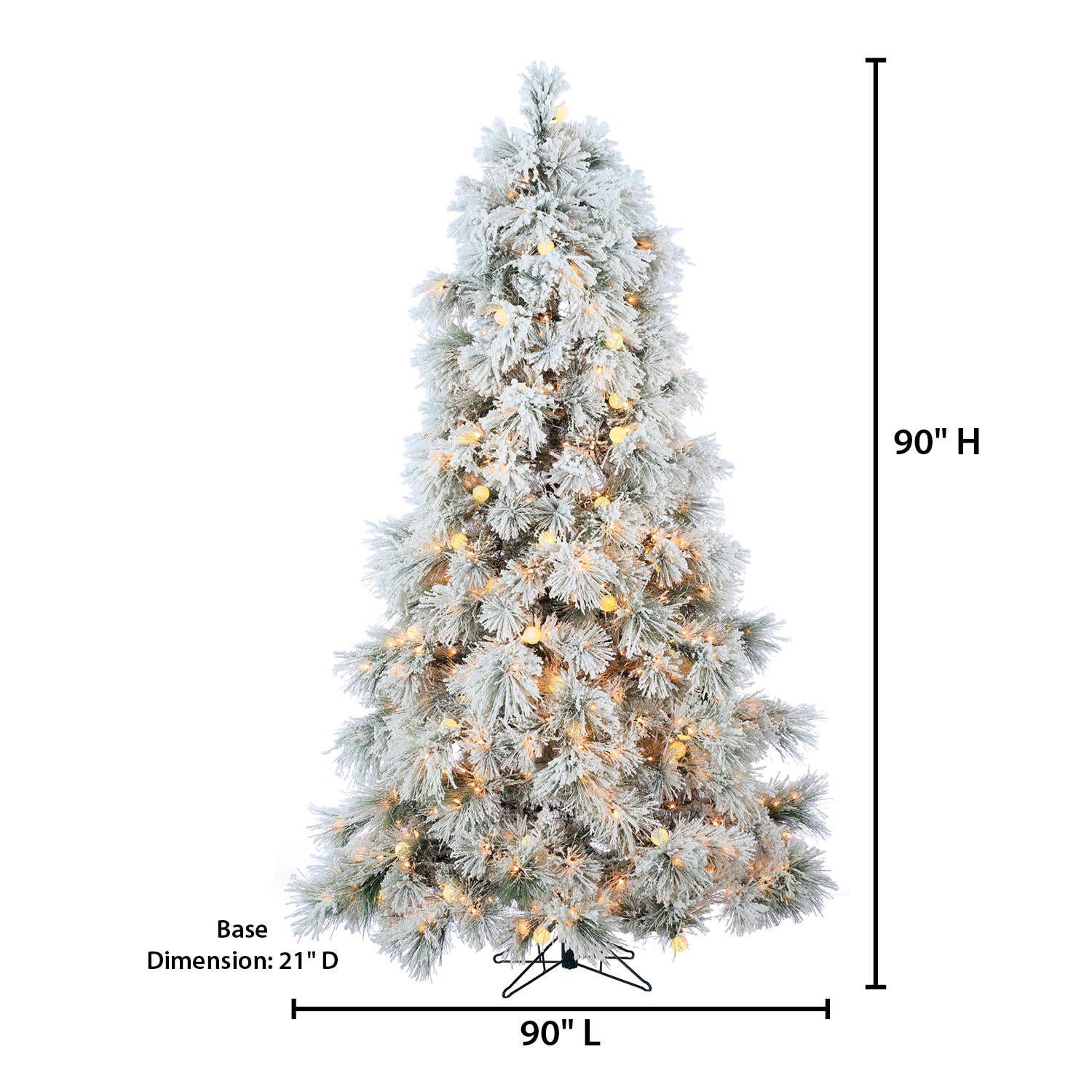 The Gerson Companies - Wholesale Artificial Christmas Tree - Gerson Our stunning 7.5 Foot Flocked Northern Pine is the pe4