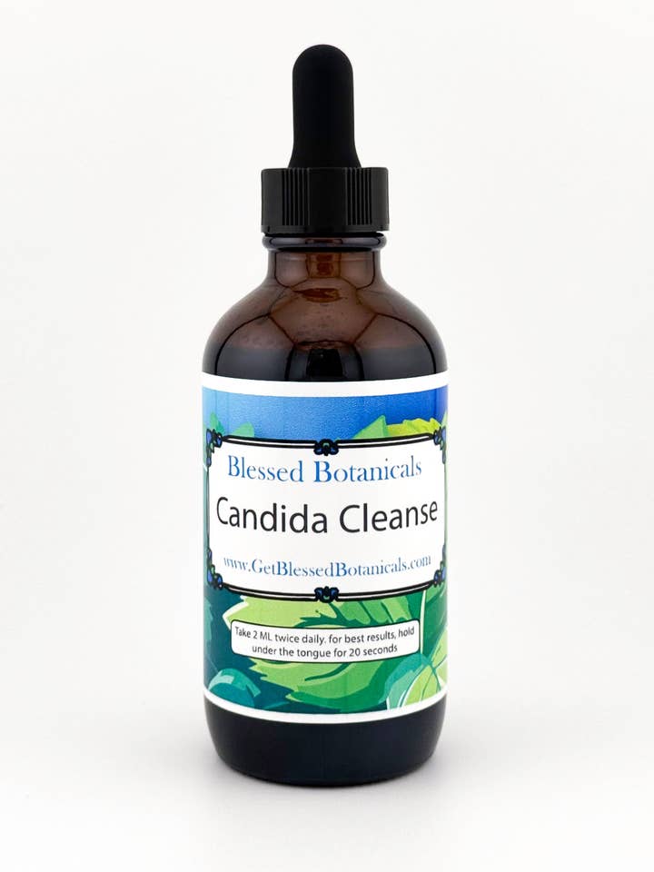 Nettoyage de Candida et de Moisissure (Biologique) - Mélange Puissant d'Herbes Antifongiques/Antiparasitaires pour la vente par Blessed Botanicals