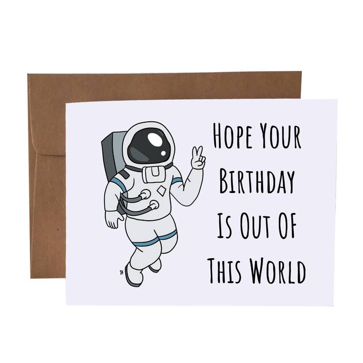 tit's your birthday pun greeting card