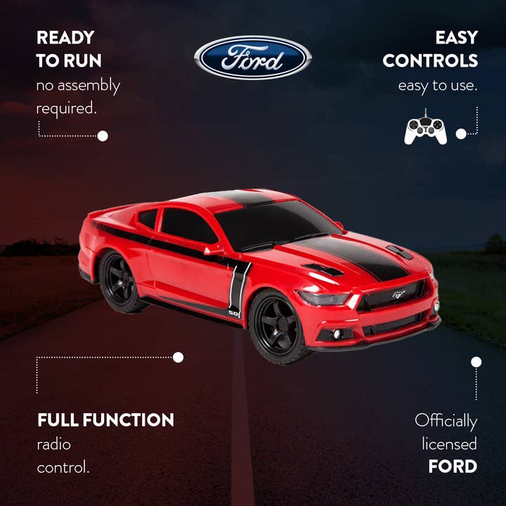 World Tech Toys - Wholesale Electronic Toy - Kids & Baby - 1:24 Licensed Ford Mustang RC Car1