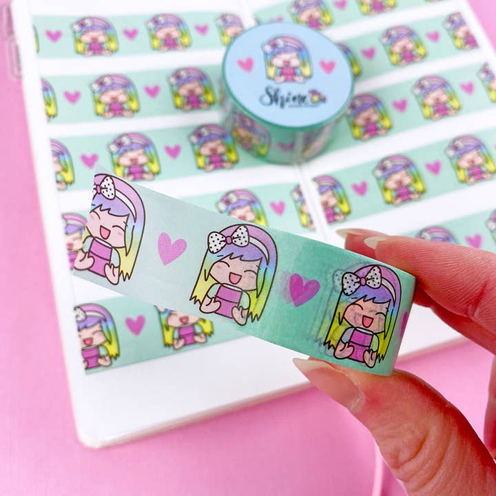 Ruban Washi Luna Planner pour la vente par Shine Sticker Studio
