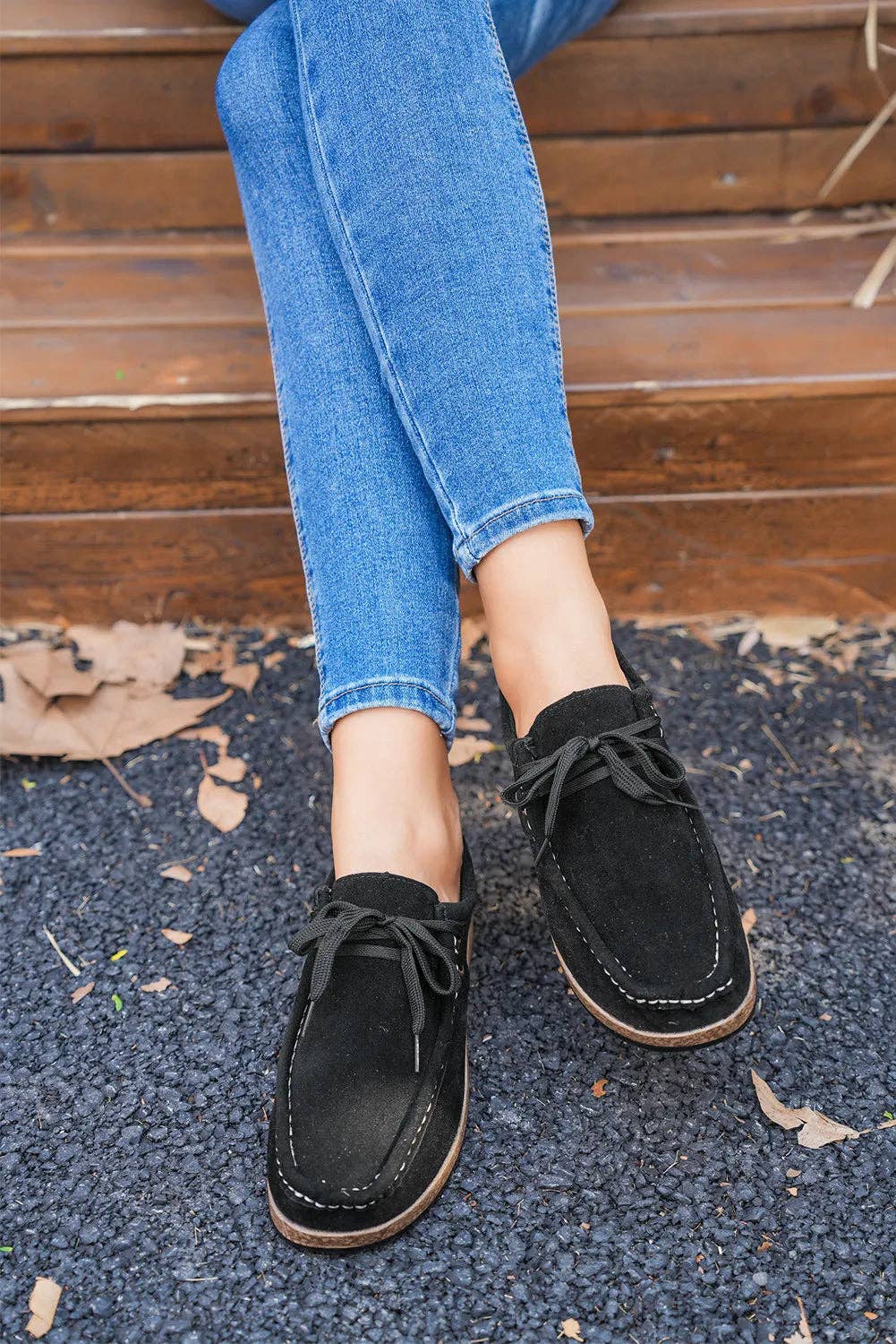 Lovesoft - Vente Baskets à enfiler – femme - Chaussures décontractées à lacets à semelle épaisse Café5