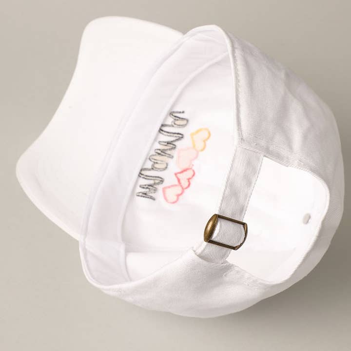 Fashion City - Wholesale Baseball Cap - Women's - Mama with Heart Embroidery Baseball Dad Hat Cap16