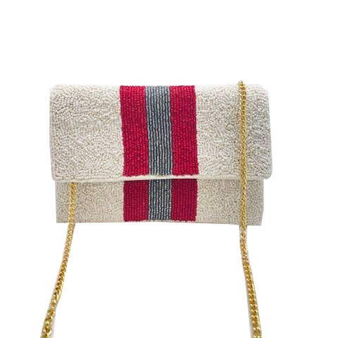 A&M BEADED MINI CLUTCH for wholesale by Pizzazz, Inc.
