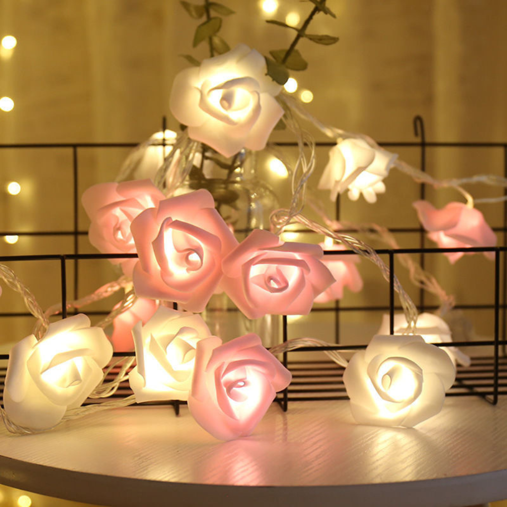 Moderny - Wholesale String Lights - Rose Flower Lights String3