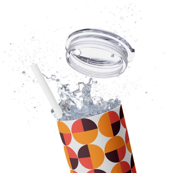 Retro Design #1 Tumbler for wholesale by Sardines Studio