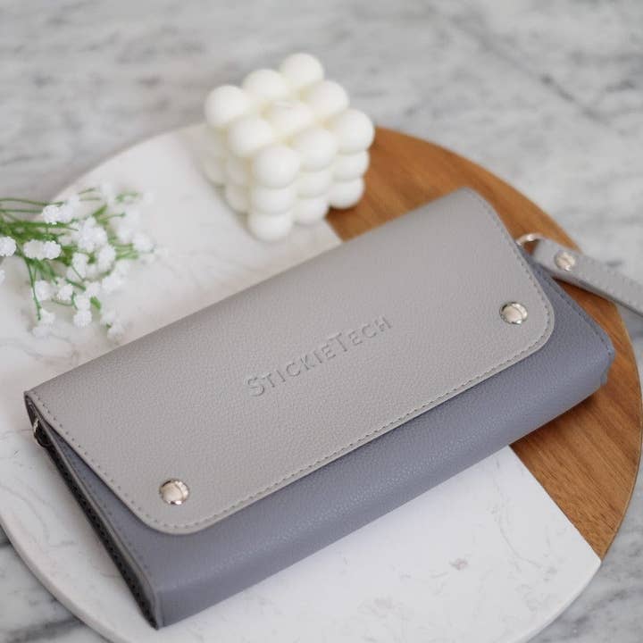 Ash Grey Nintendo Switch Travel Pouch (2 Sizes Available) for wholesale by StickieTech