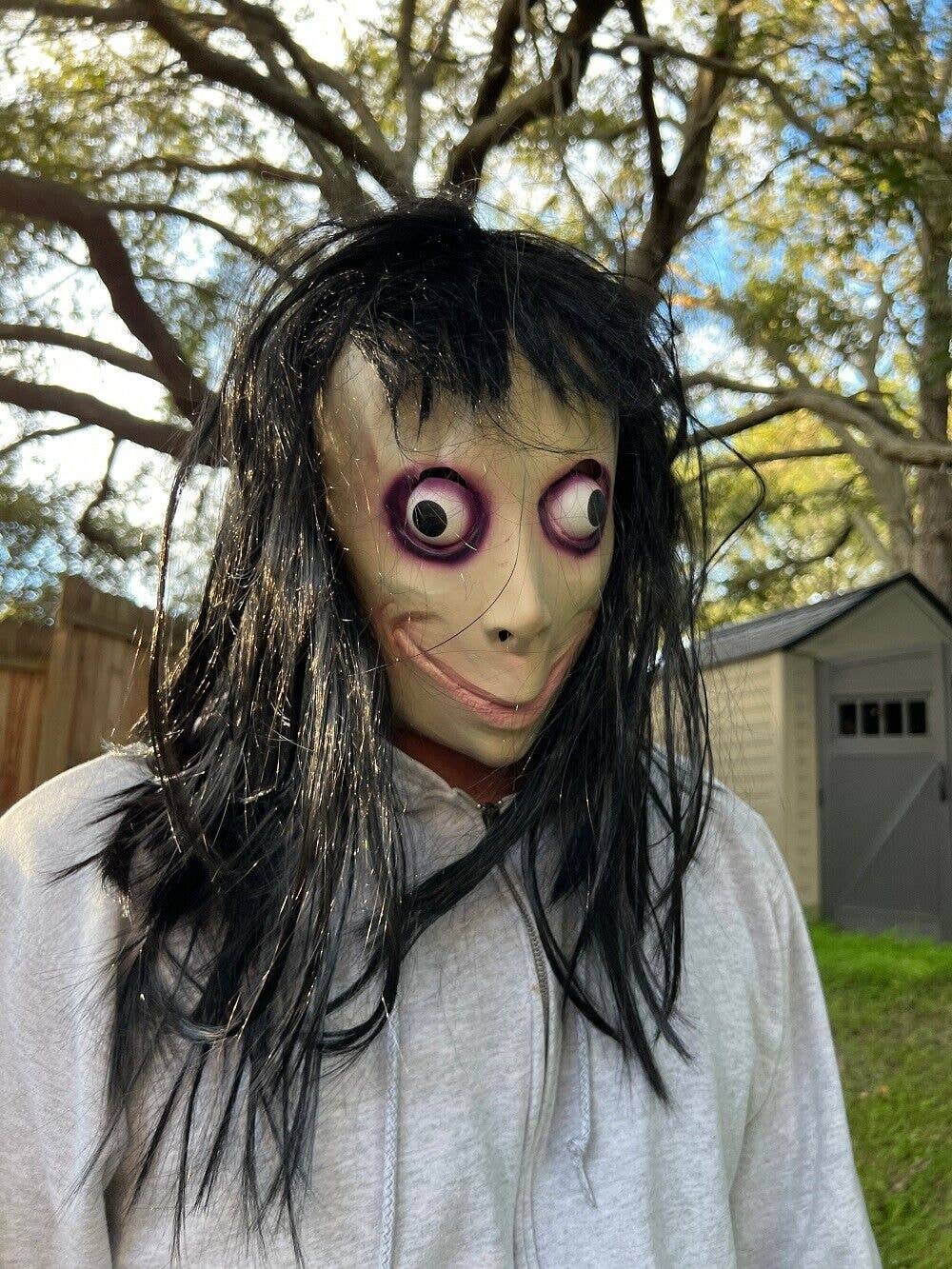 Lelaffet - Venta al por mayor Disfraz - Unisex - Máscara de Halloween máscara Momo6