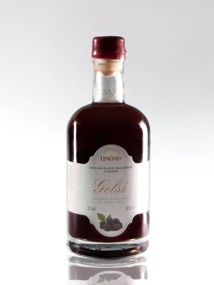 Gelsi liqueur di Gelsi 500 ml for wholesale by LIMONIO sas di Geraci Antonina & C.
