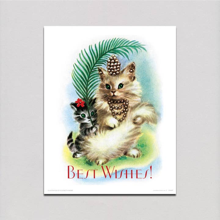 Prinsessan Kitty - Fängslande Katter Konsttryck för wholesale av Laughing Elephant