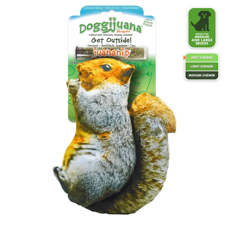 Juguete para Perros Recargable Ardilla al Aire Libre para venta al por mayor de SmarterPaw | Meowijuana & Doggijuana