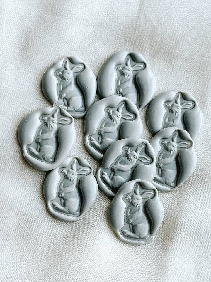 Bunny wax seal set for wholesale by Made of Honour Co.