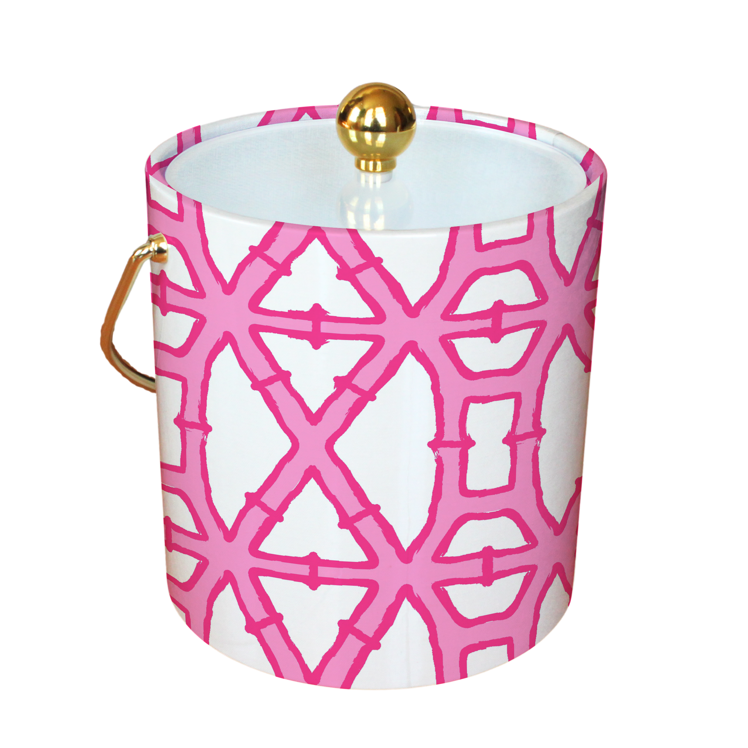 Clairebella Personalized Gifts & Pillows - Wholesale Ice Bucket - Palm Beach Chic Ice Bucket | Insulated Bucket  | Wine Bucket1