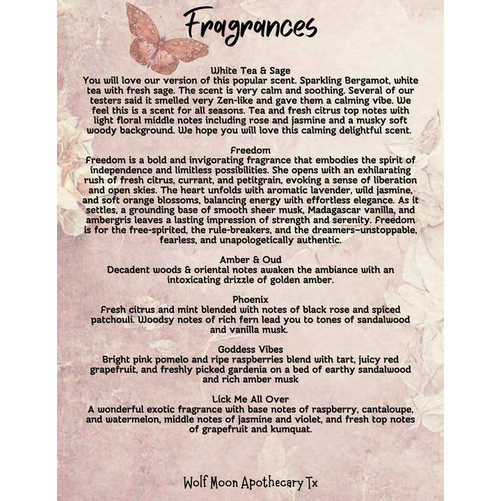 Wolf Moon Apothecary Tx - Wholesale Bath/Body Oil - LUXE Body Oils | 10 ml Perfume Rollers | Lasting Fragrance14