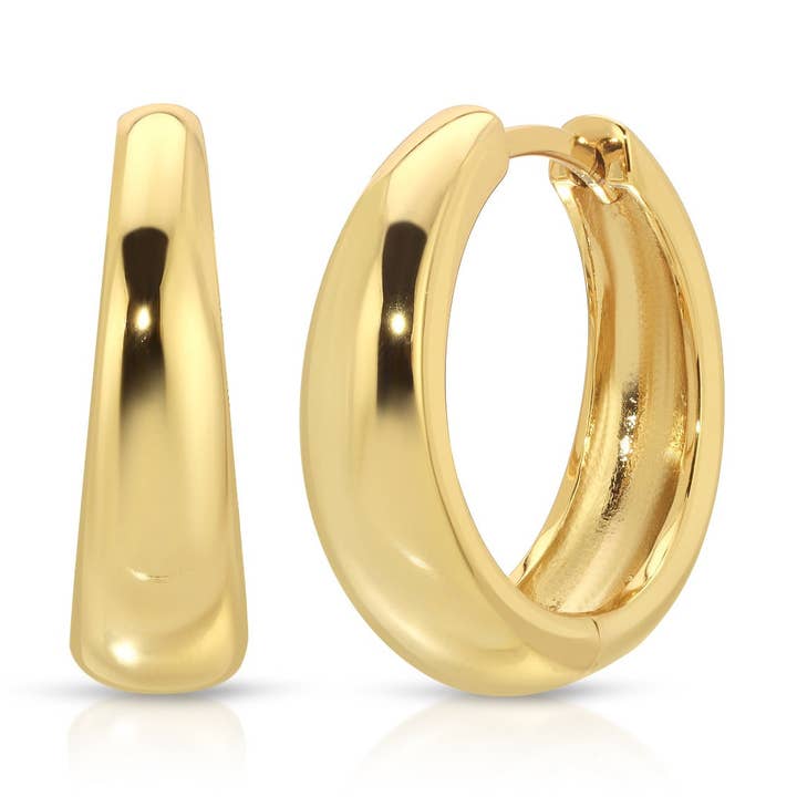 Elizabeth Stone Jewelry - Wholesale Hoop Earrings - Abba Hoops0