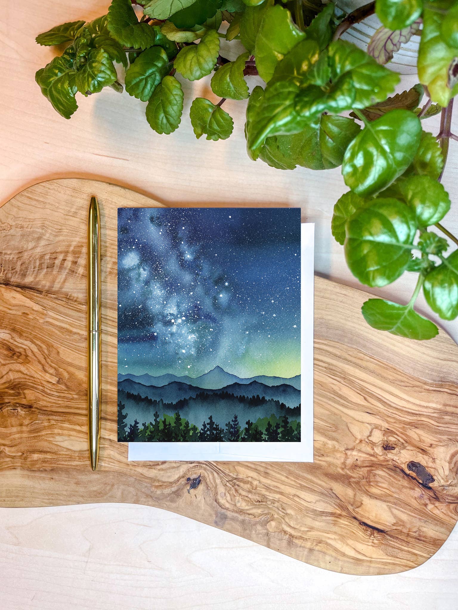 Shelby Thayne Art - Wholesale Everyday Greeting Card - Mindful of the Stars - Greeting Card